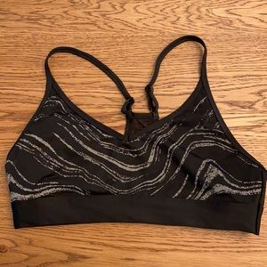 lightly lined sports bra